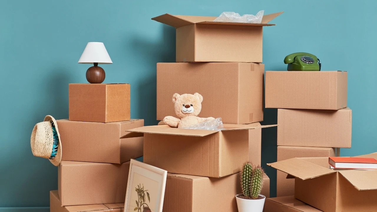 Wohnung voller gepackter Kartons – perfekte Umzugsplanung mit Umzugsunternehmen Westerstede